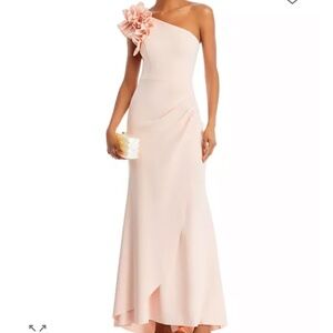 Aqua brand blush gown